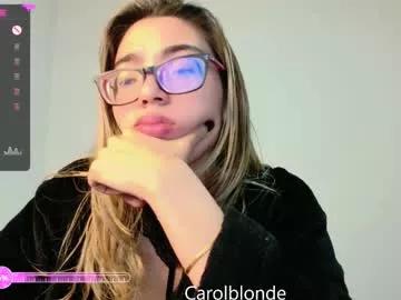 carolblonde from Chaturbate is Freechat