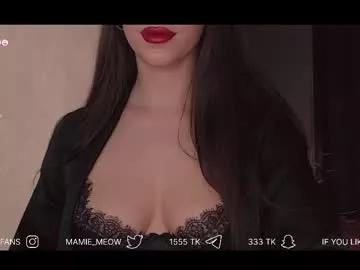 mamiemeow from Chaturbate is Freechat