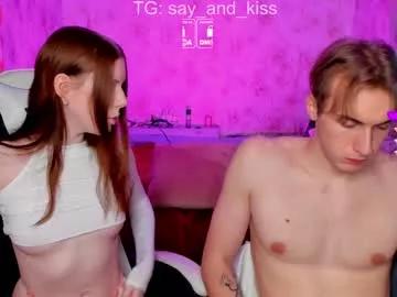 say_and_kiss from Chaturbate is Freechat