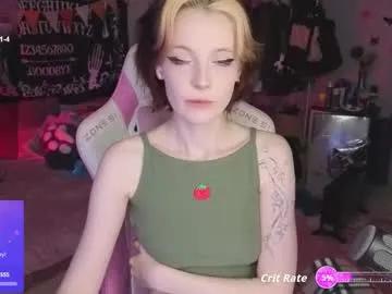 crackling_tati — GOAL: spank me with paddle [76 tokens remaining] Heyyy!Wellcum hehe <3 #ahegao #cosplay #goth #slim #tattoo