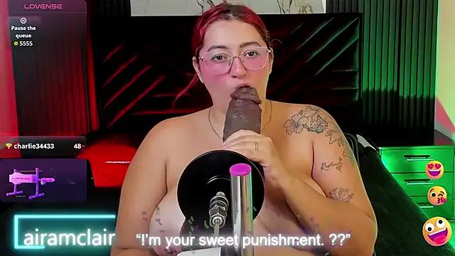 airamclair — DEEPTHROAT UNCONTROLLED!  