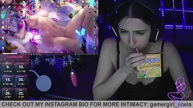 Gamergirl-Linela — Dance One Song On Pole